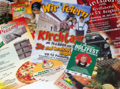 Werbedrucksorten