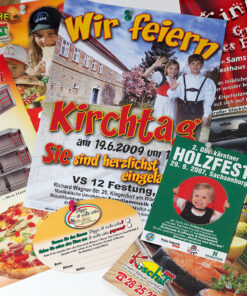 Werbedrucksorten